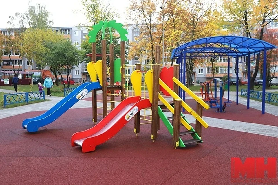 В 2022 году лучший двор в Минске нашли в Серебрянке. Фото: "Минск Новости"