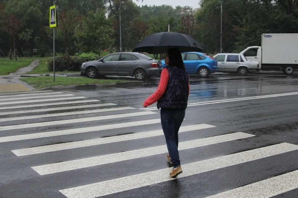 Авария произошла на пешеходном переходе без светофора.