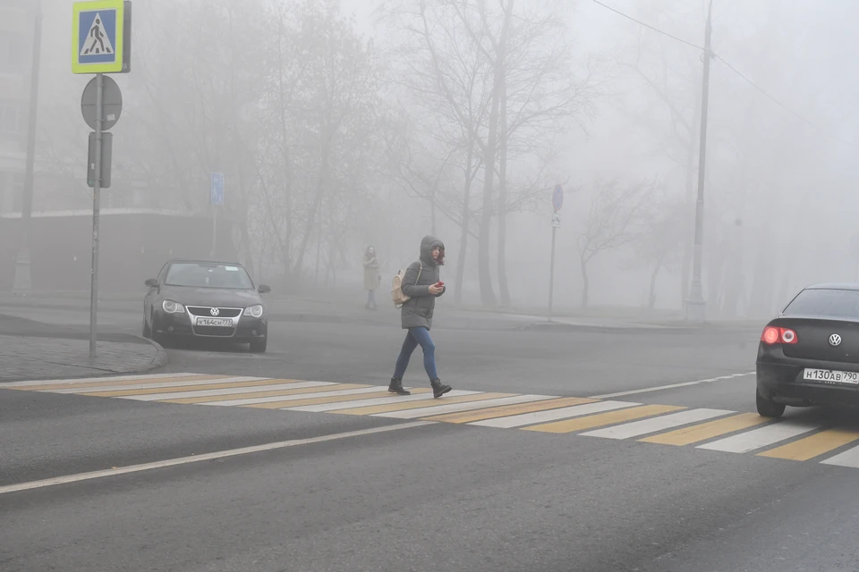 Густой туман окутал Нижний Новгород утром 11 сентября.