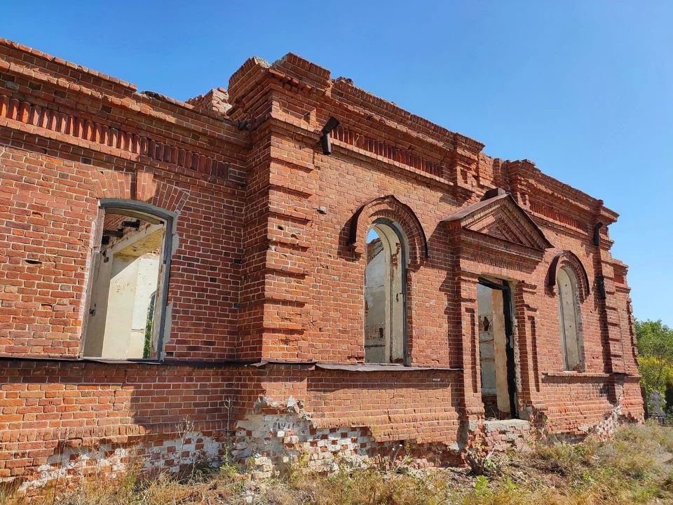 Владимирский храм в поселке имени Карамзина сейчас разрушен. ФОТО: Симбирская епархия