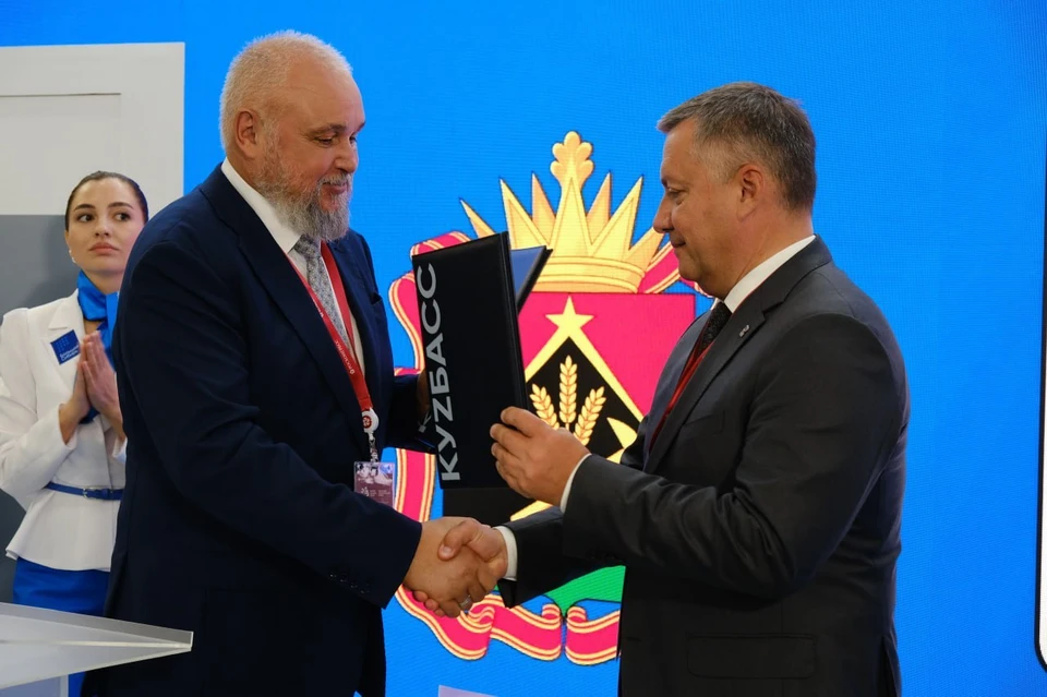 Губернаторы Иркутской области и Кузбасса договорились о крепкой дружбе между регионам.и