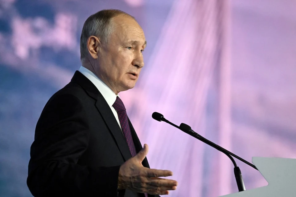 Путин на ВЭФ-2023 во Владивостоке