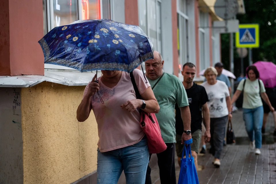 В Петербурге ожидаются ливни.