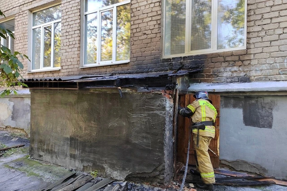 В пожаре никто не пострадал. Фото: ГУ МЧС по Свердловской области