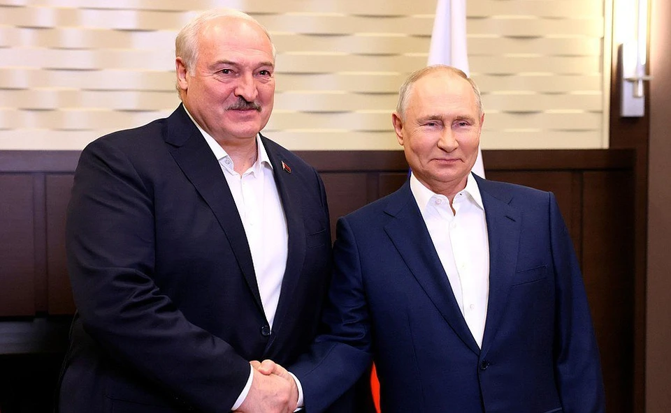 Путин и Лукашенко. Фото: Администрация Президента России