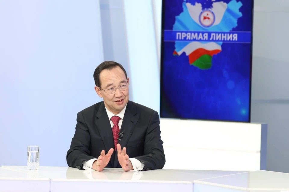 Айсен Николаев: Никакого права работать плохо у меня нет. Фото: Оперштаб Якутии.