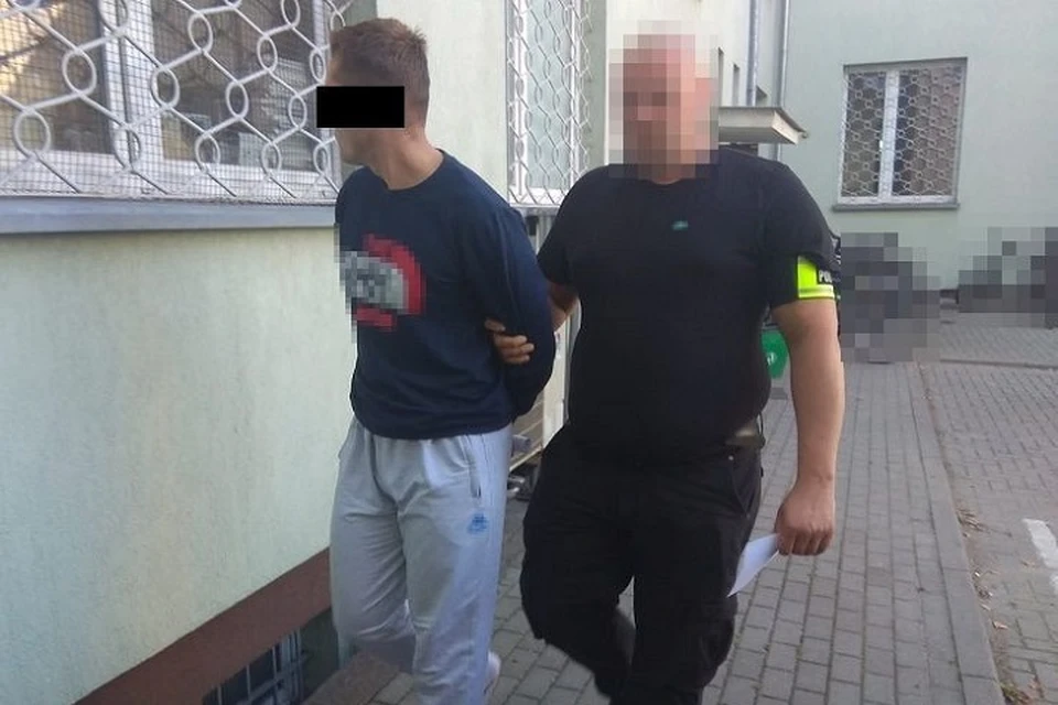 В Польше задержали двух белорусов, обворовывавших магазины Бяла-Подляски. Фото: biala-podlaska.policja.gov.pl