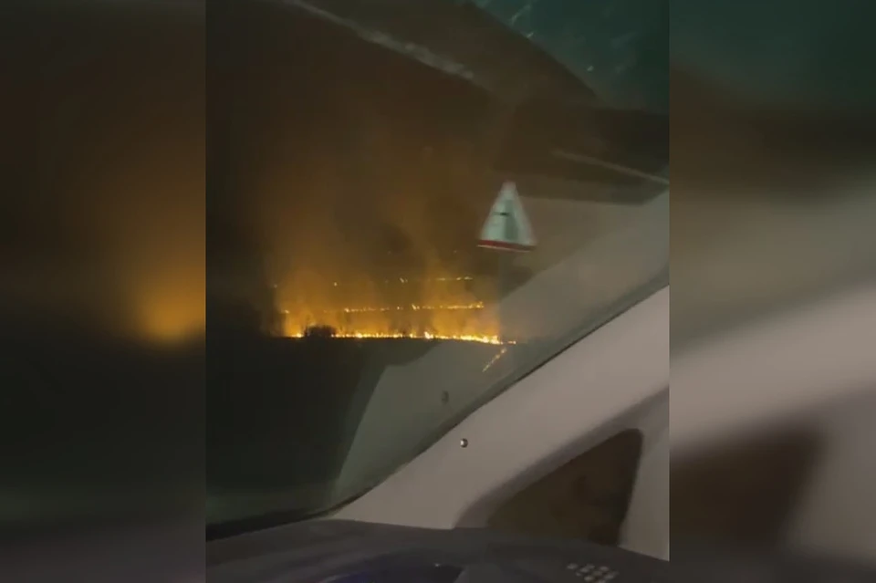 «Это уже третий пожар». Фото: скриншот видео