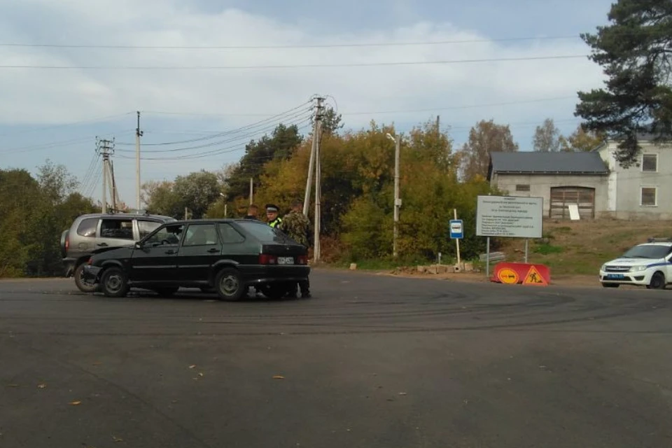 В ДТП пострадала пассажирка виновного автомобиля. Фото: УГИБДД по Тверской области.