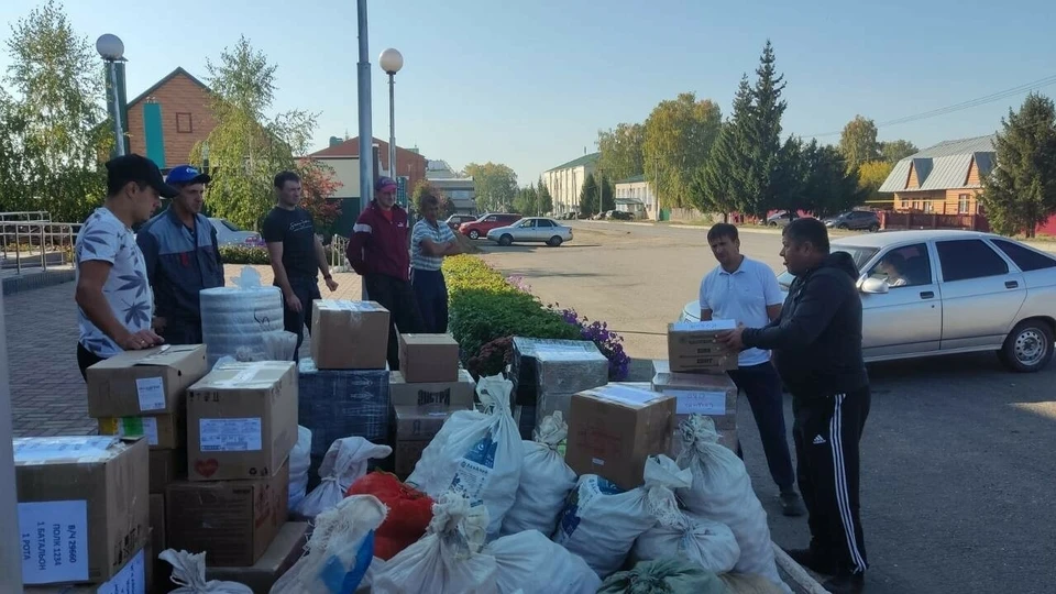 Помощь собрал Рыбно-Слободский район Татарстана. Фото: пресс-службе Рыбно-Слободского района