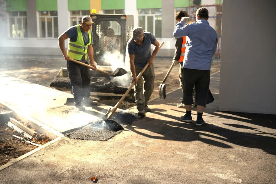 Мариуполь активно восстанавливается. Фото: Телеграм Олег Моргун