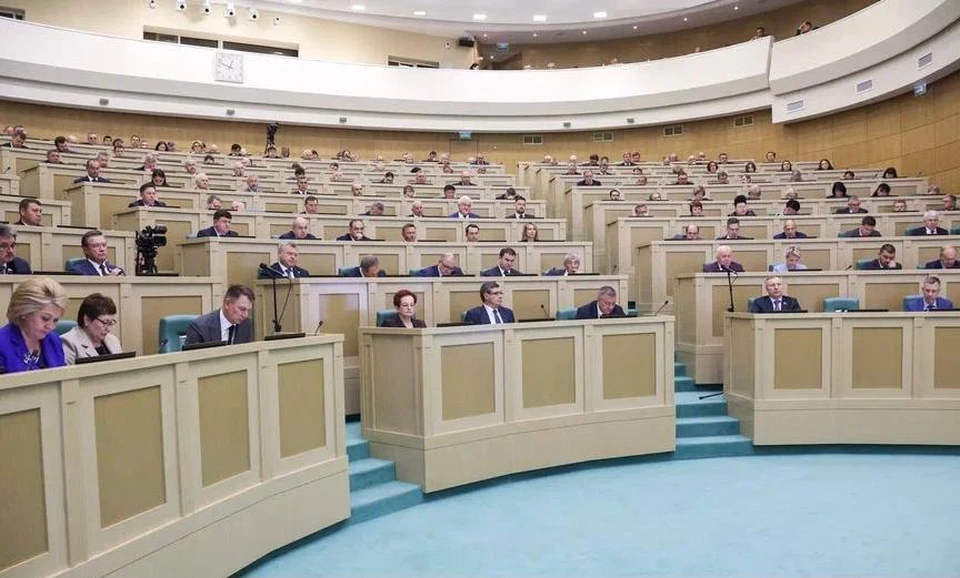 С таким предложением спикер Законодательной думы Томской области выступила на слушаниях о проекте бюджет страны в Совете Федерации. Фото: Законодательная дума Томской области