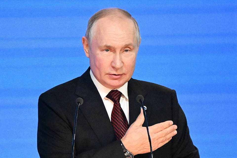 Владимира Путина выступил на пленарной сессии Валдайского форума.