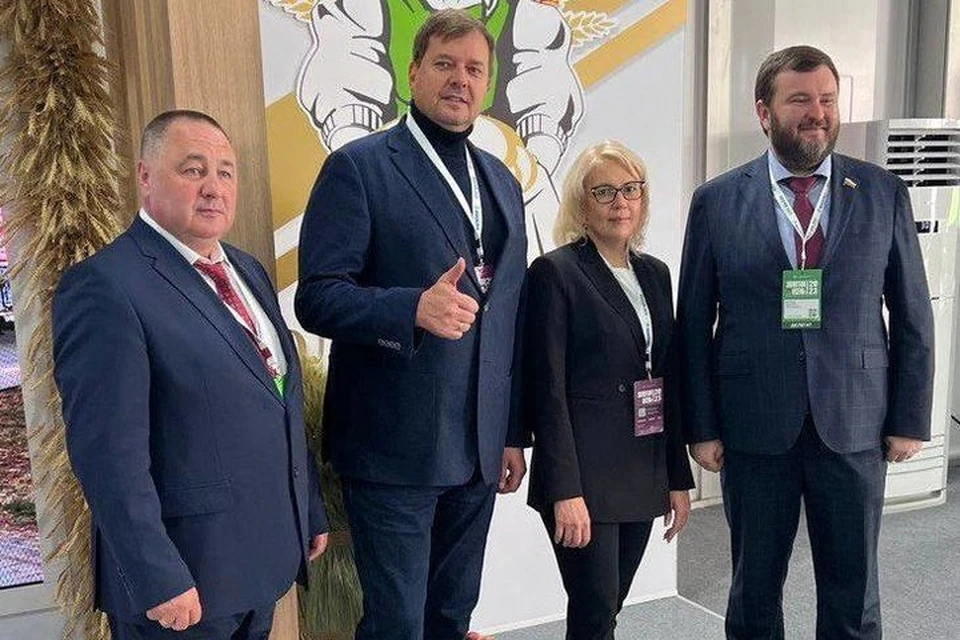 Запорожская область принимает участие в агропромышленной выставке «Золотая осень-2023» в Москве. ФОТО: тг-канал Евгения Балицкого