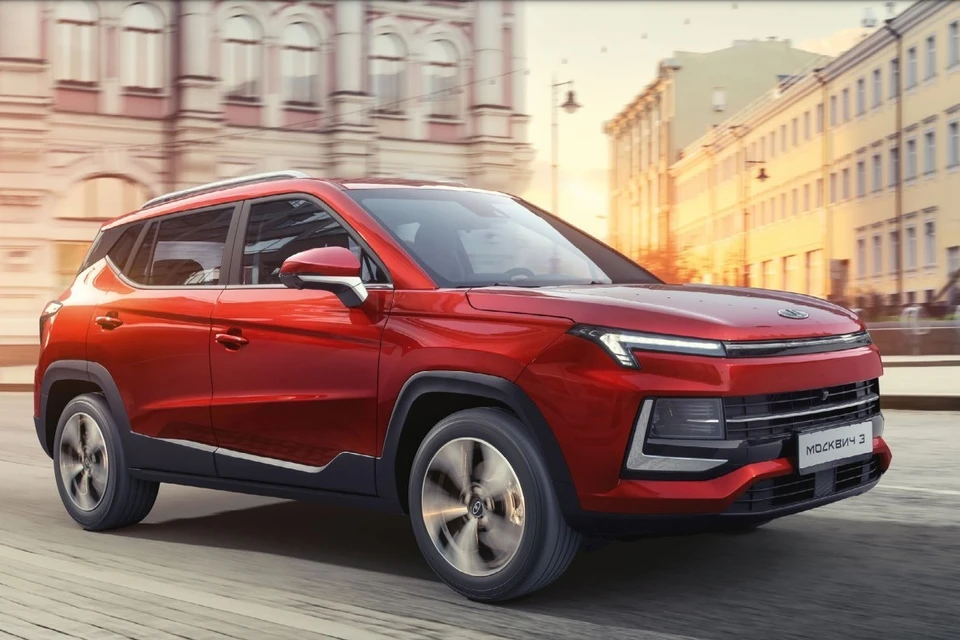 Изображение автомобиля «Москвич 3» из официальной брошюры.