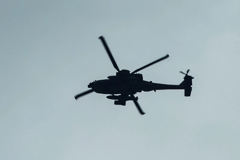 Армия Израиля сообщила о вертолетных ударах по территории Ливана