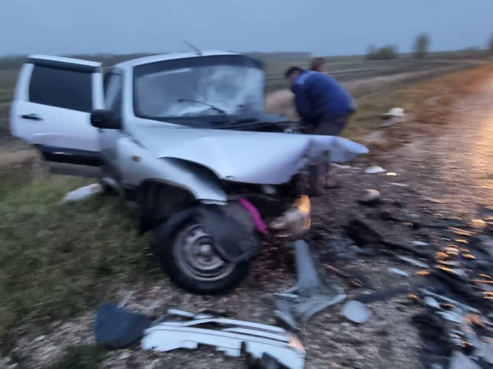 Погиб водитель «Нивы» в ДТП с Hyundai Solaris в Старожиловском районе.