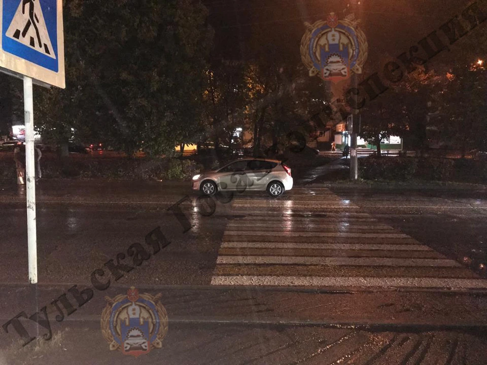 В Новомосковске автоледи на машине Hyundai сбила семилетнего мальчика и 34-летнюю женщину