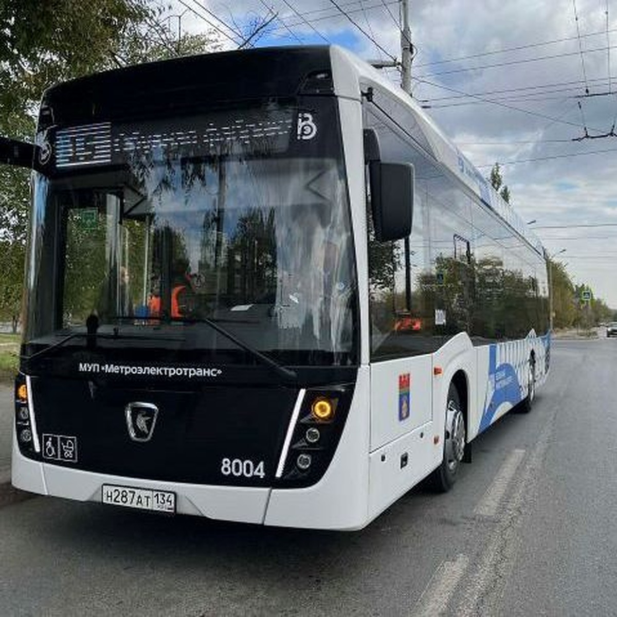 Новые электробусы вышли на тестовый маршрут №15 в Волгограде - KP.RU