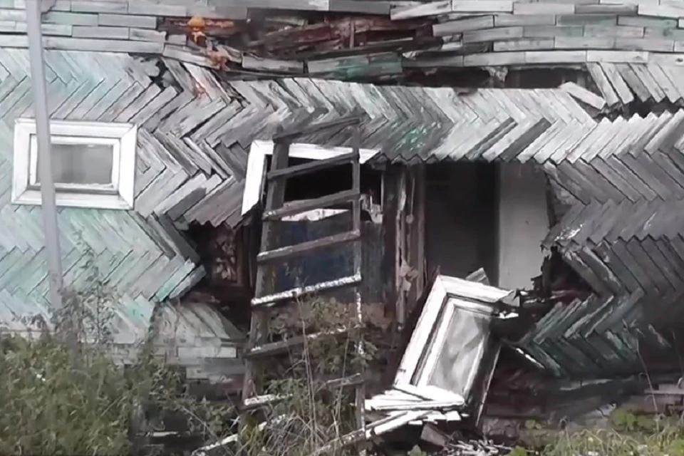 Были расселены жильцы второго и третьего подъездов. Фото: кадр видео Следственного комитета