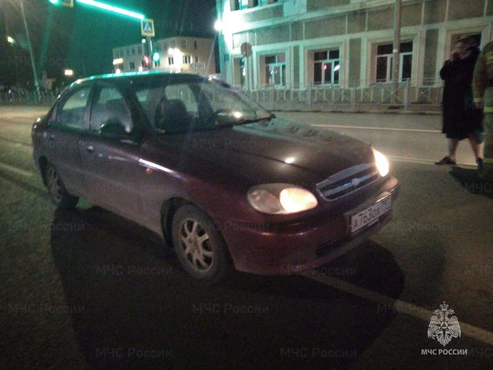 Фото с места ДТП.
