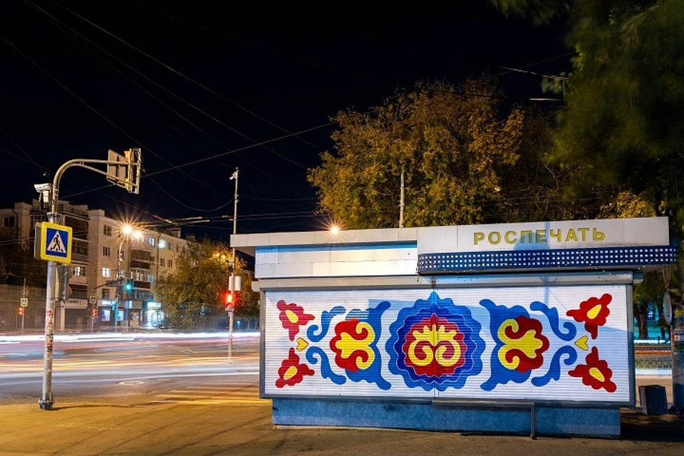 Всего в городе пять таких ларьков. Фото: STENOGRAFFIA