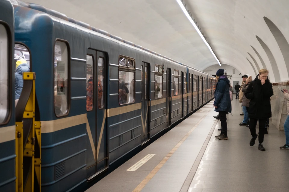 В Петербурге закрыли станцию "Обухово".