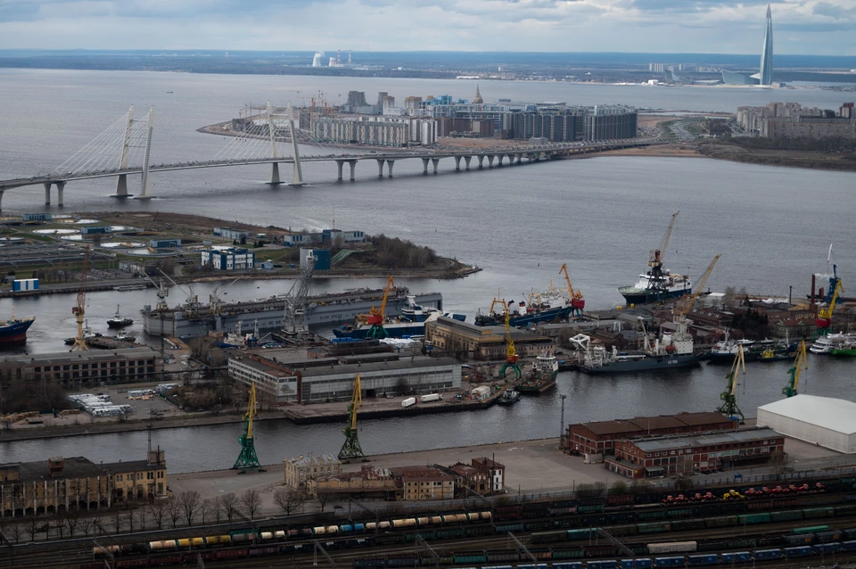 В Петербурге построят причал для Большого порта за 2,8 млрд рублей.