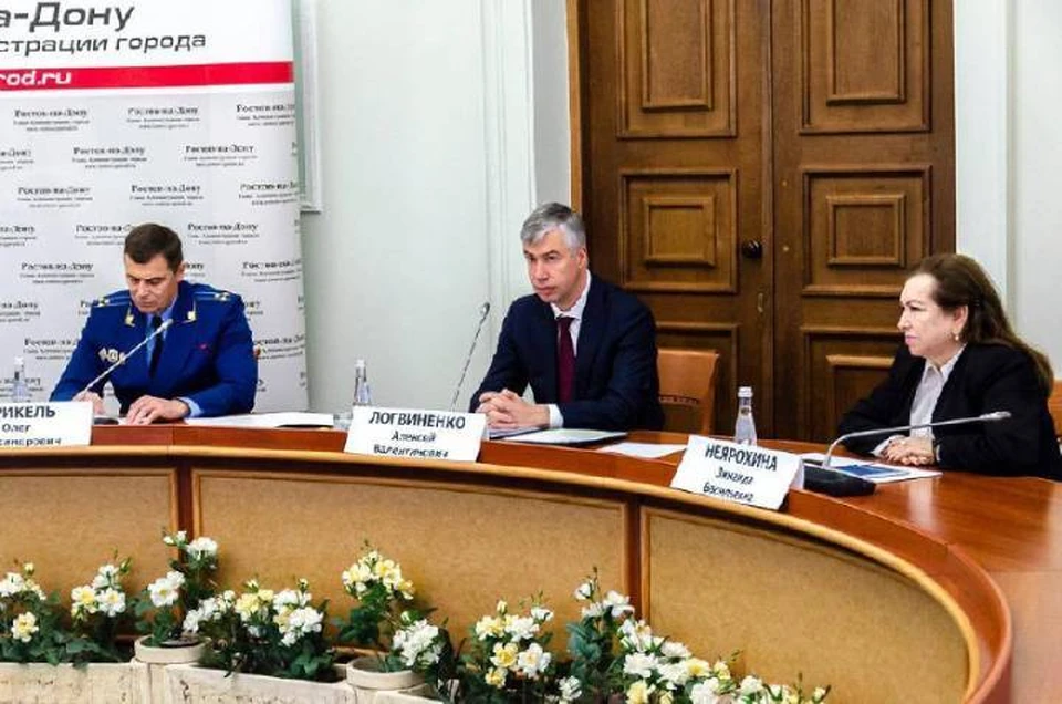 В Ростове прошло заседание коллегии Администрации города под председательством Алексея Логвиненко. Фото: пресс-служба городской администрации