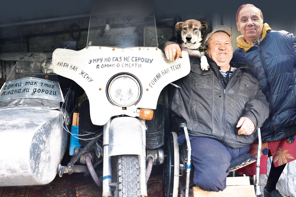 Рязанец Виктор Гаухин не перестал ездить на мотоцикле, даже лишившись обеих ног