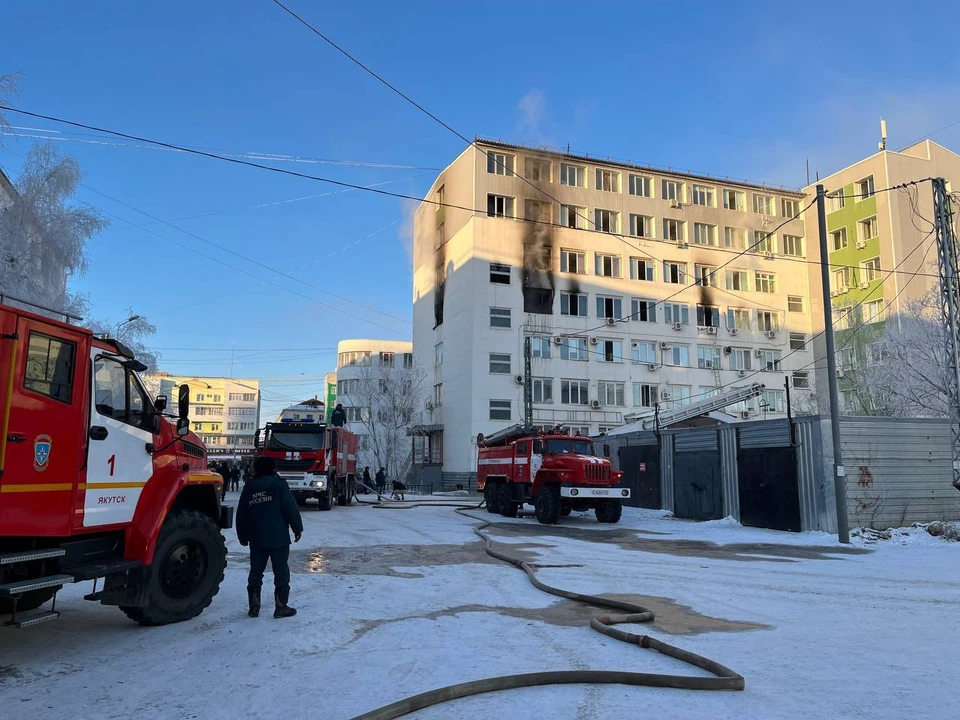 При пожаре погиб один, пострадало 10 человек. Фото: KP.RU