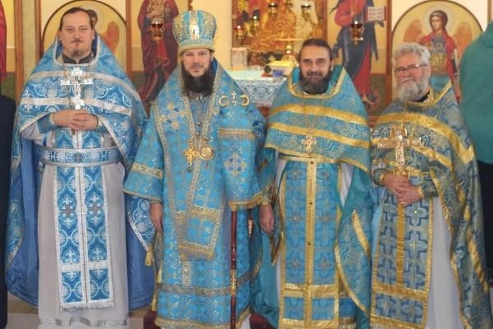 В колонии провели богослужение. Фото: УФСИН по региону