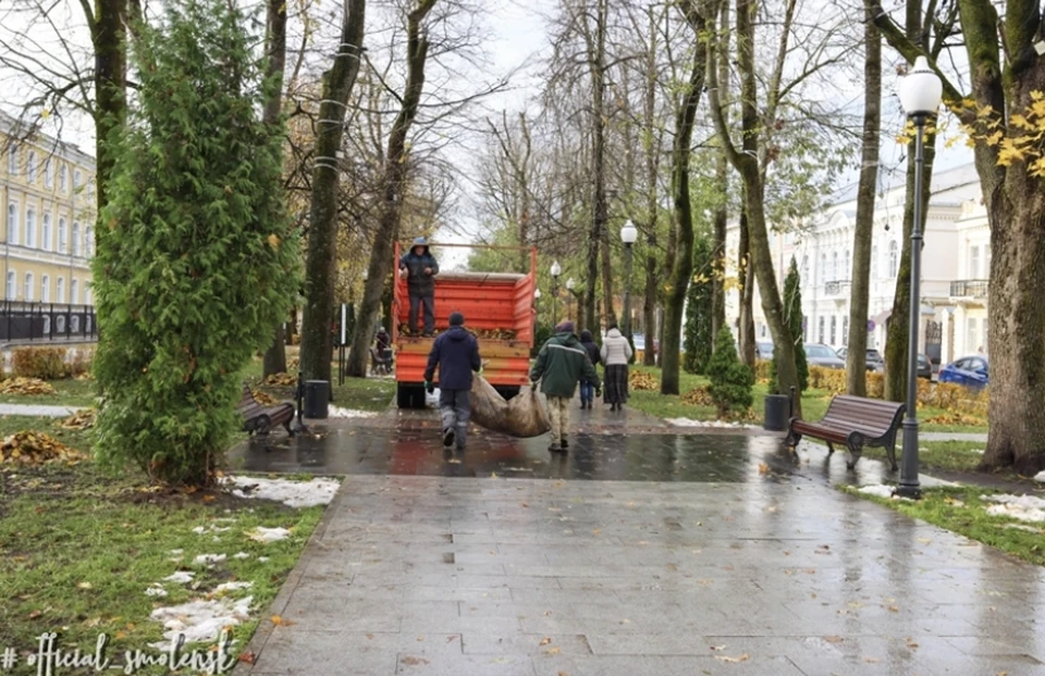 Смоленский «Зеленстрой» получил новую малогабаритную технику. Фото: пресс-служба администрации города.