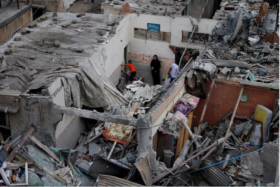 МВД Палестины: 400 человек погибли и ранены от удара по лагерю беженцев в Газе