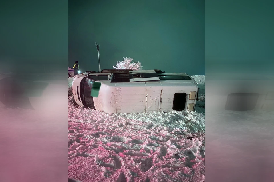 Авария случилась поздним вечером. Фото: УГИБДД по Челябинской области