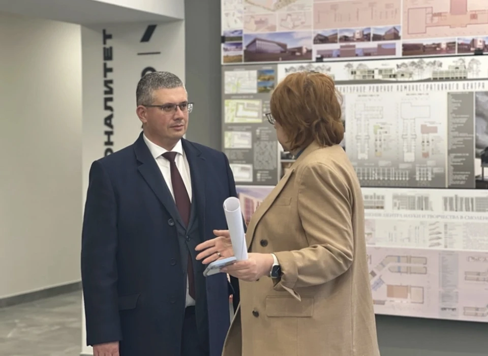 Смоленский строительный колледж будет готовить кадры для городских предприятий. Фото: страница Александра Новикова ВКонтакте.