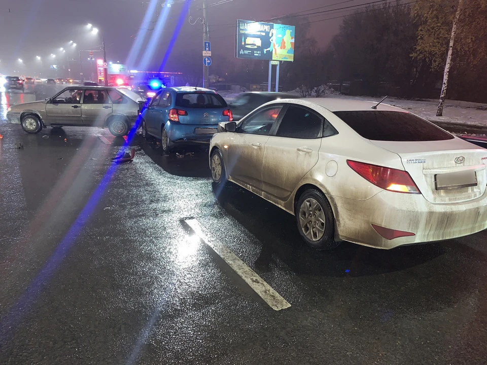 Девушка получила травмы. Фото: первый отдел УГИБДД МВД по Удмуртии