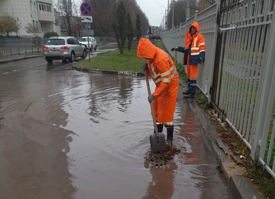 В Туле после дождя снова затопило несколько улиц