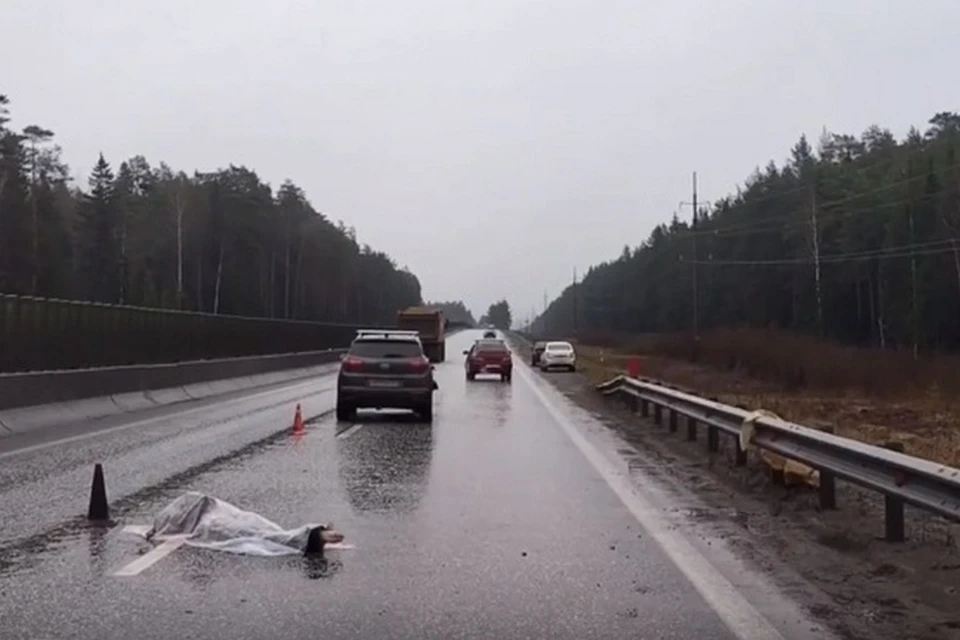 Фото с места: скрин с видео в телеграмм-канале Госавтоинспекции Пермского края.