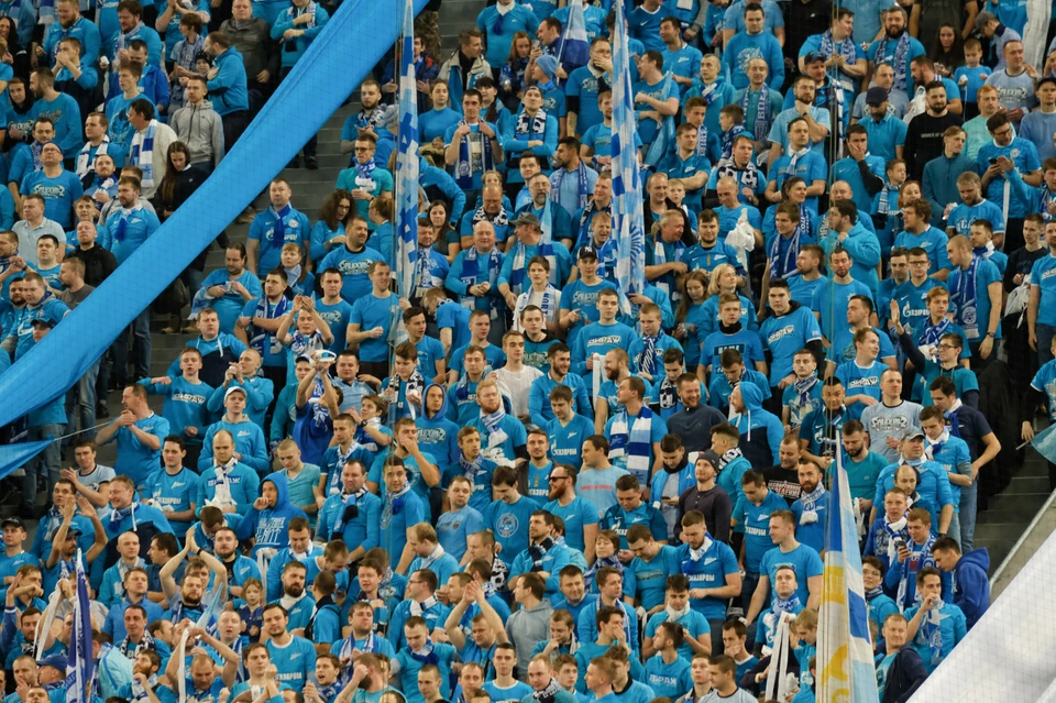 45 тысяч болельщиков посетят матч «Зенита» с «Краснодаром» на «Газпром Арене».