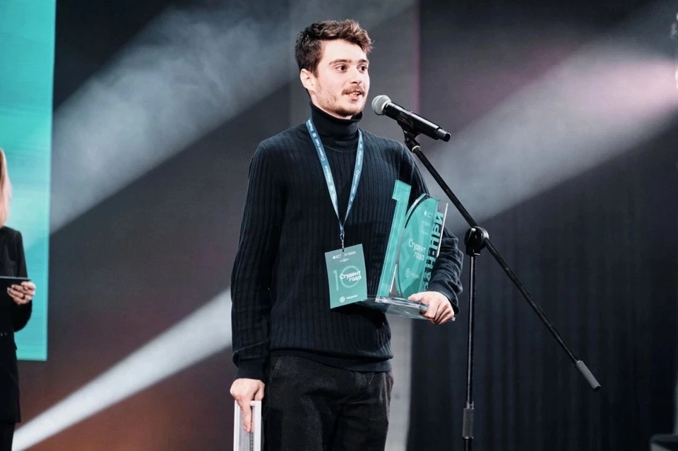 Рязанский студент стал победителем национальной премии «Студент года». Фото: РягГМУ.