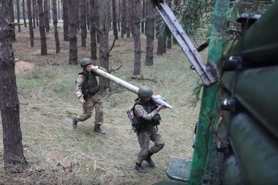 Российские военные защищают свои рубежи Фото: скриншот видео Минобороны РФ
