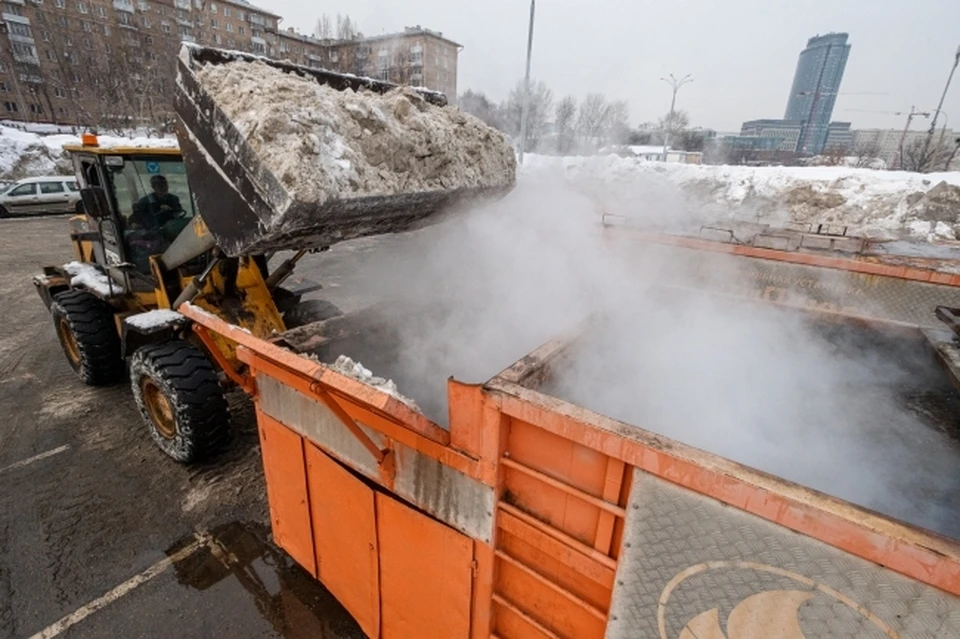 В Казани продолжается процесс наращивания инфраструктуры города по уборке и утилизации снега.
