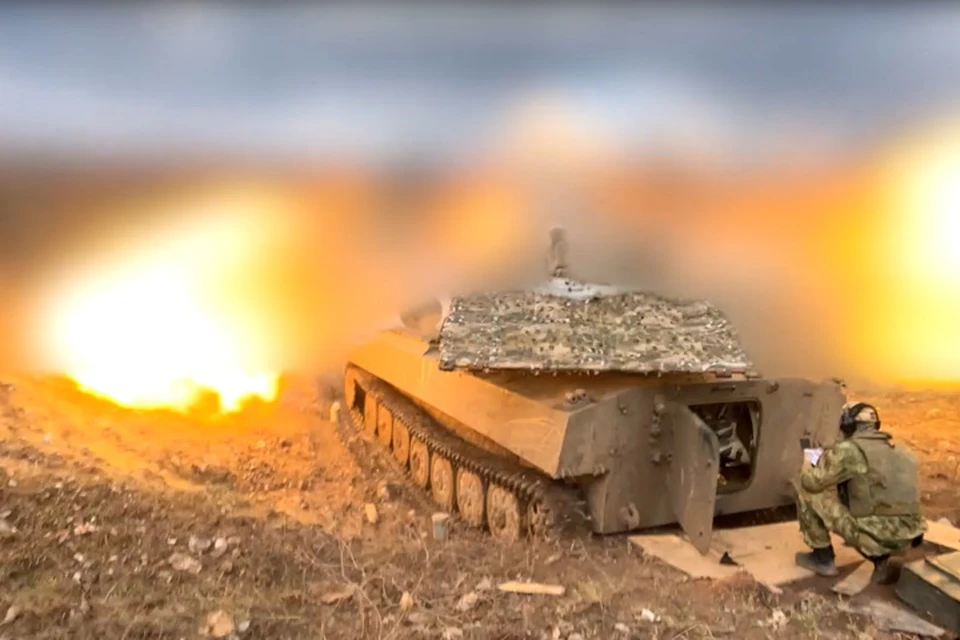 Командный пункт ВСУ уничтожен вместе с боевиками. Фото: скриншот с видео Минобороны РФ