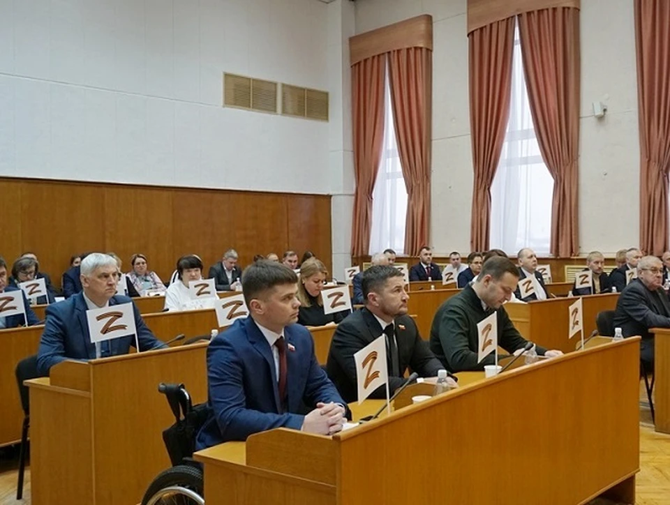 Сессия городской Думы прошла в Вологде.