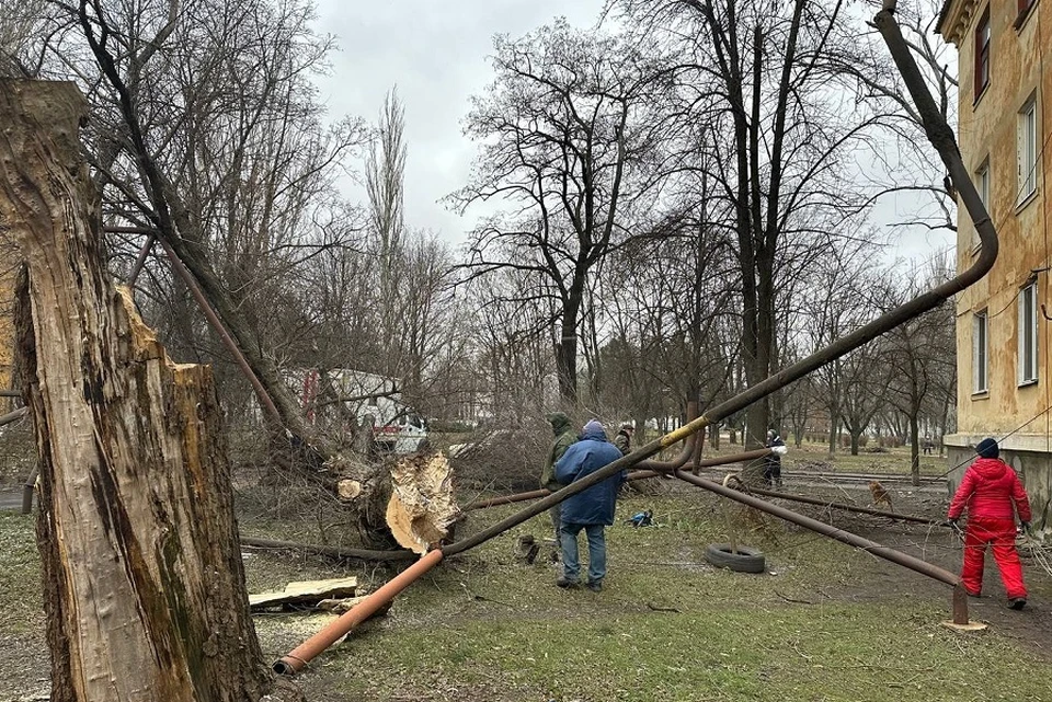 В Республике ликвидируют последствия урагана