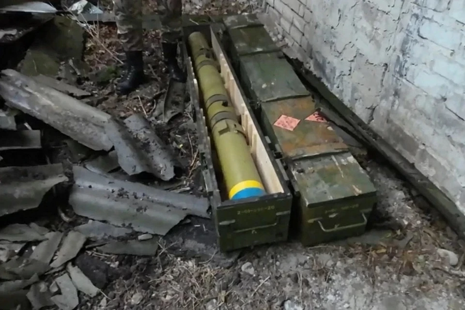 В селе Спасском Запорожской области полицейские при помощи кинологического расчета нашли боеприпасы. ФОТО: ГУ МВД России по Запорожской области