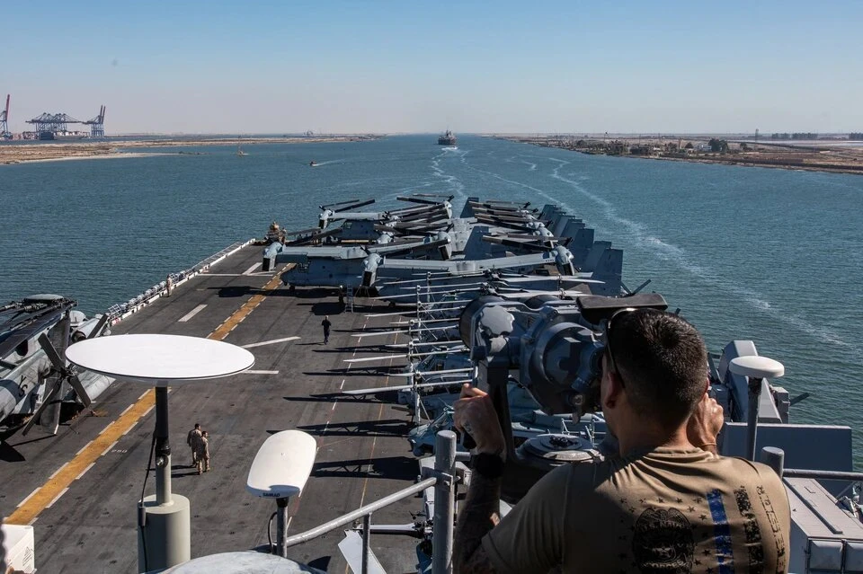 Politico: Эсминец США в Красном море сбил дрон иранского производства из Йемена
