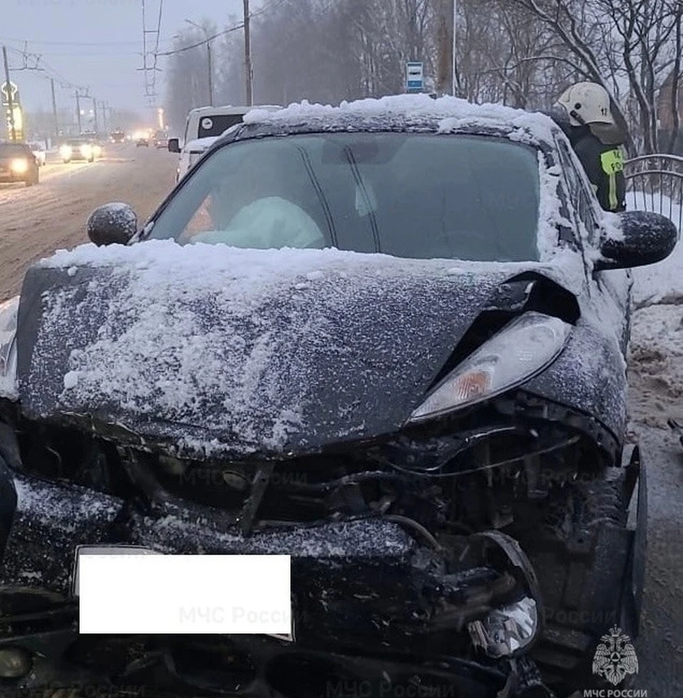 Пострадавший автомобиль