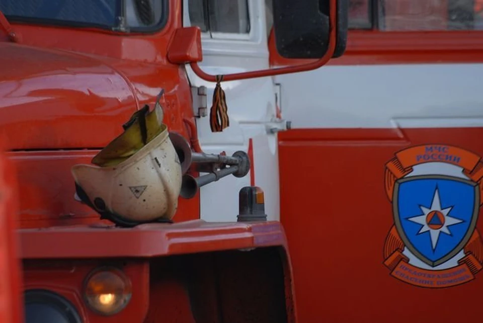 В Тульском Мясново загорелось здание бывшего общежития